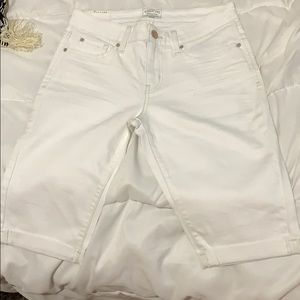 Signature Levi White Bermuda Shorts